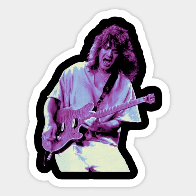 Legendary Star Van Halen Sticker by Mugo Muncarsol